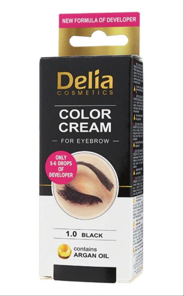 Delia vopsea sprancene Black