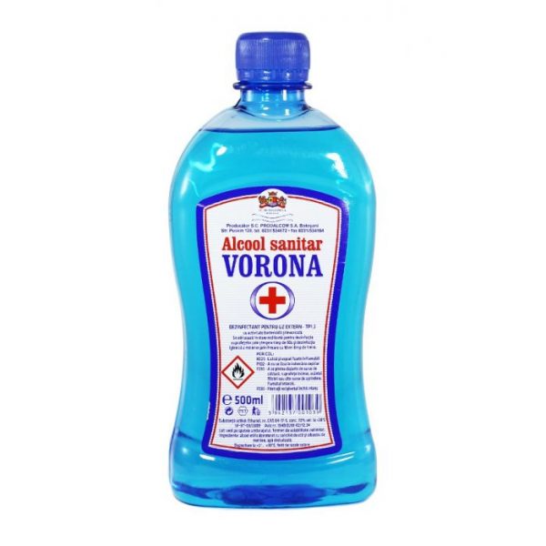 Alcool sanitar 500ml Vorona